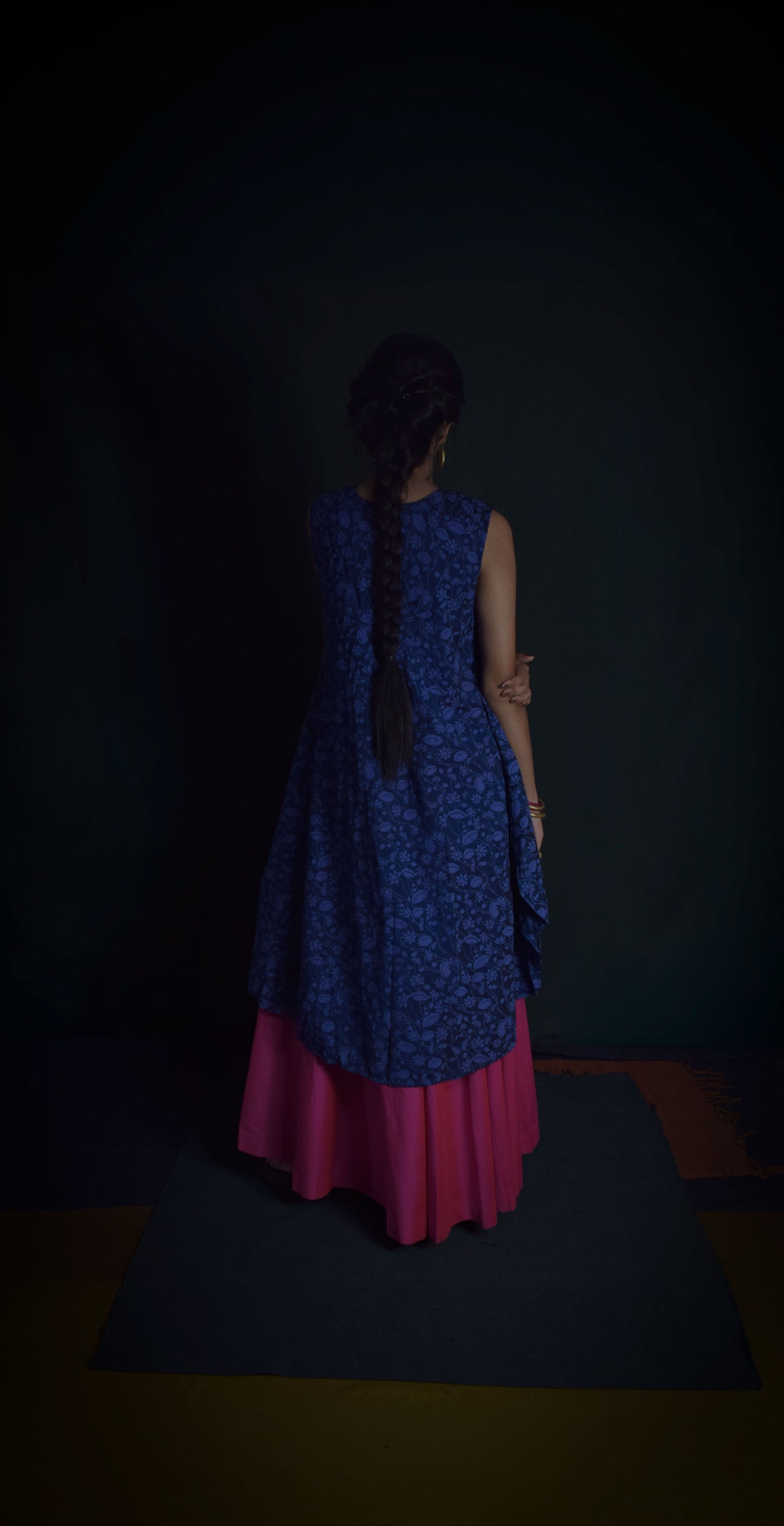 Tarini Kurta - Royal Blue TheKefiHouse