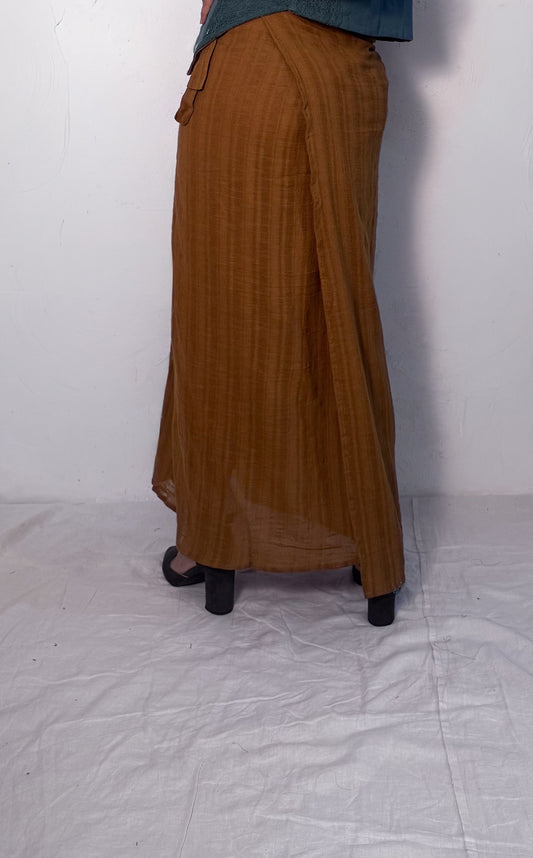 Antaria wrap skirt - Pine
