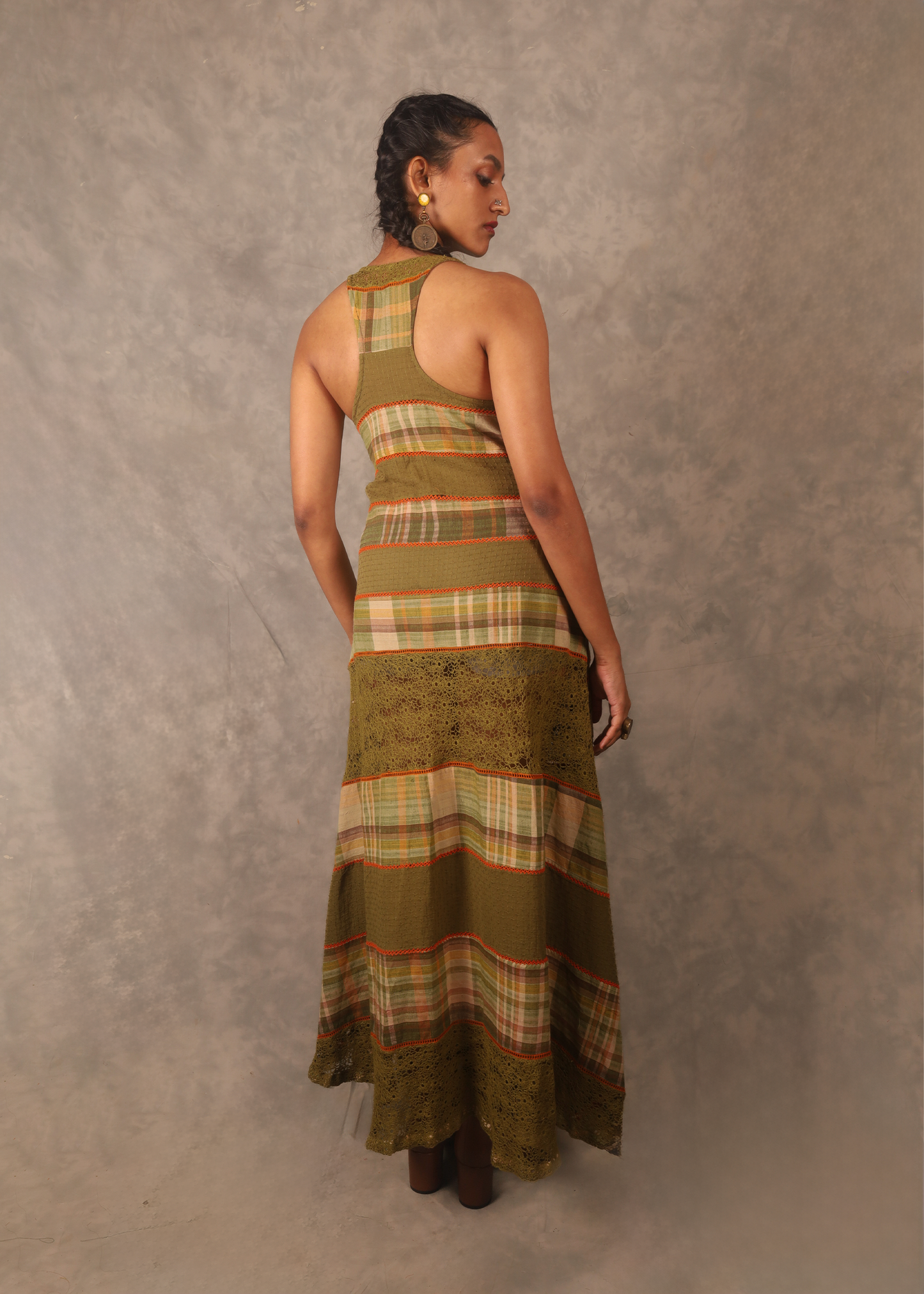 Strata Maxi Dress- Henna TheKefiHouse