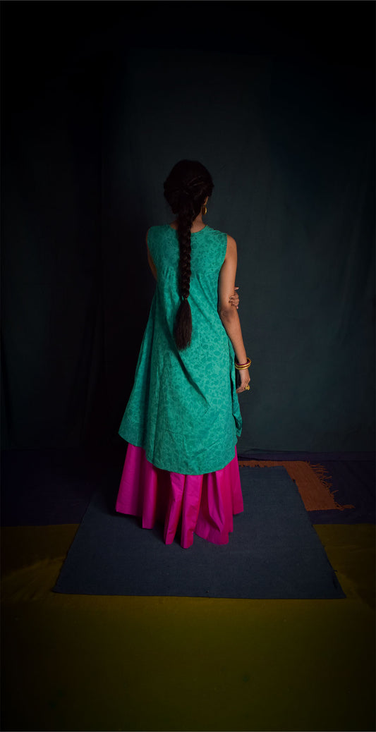 Green Kurta TheKefiHouse