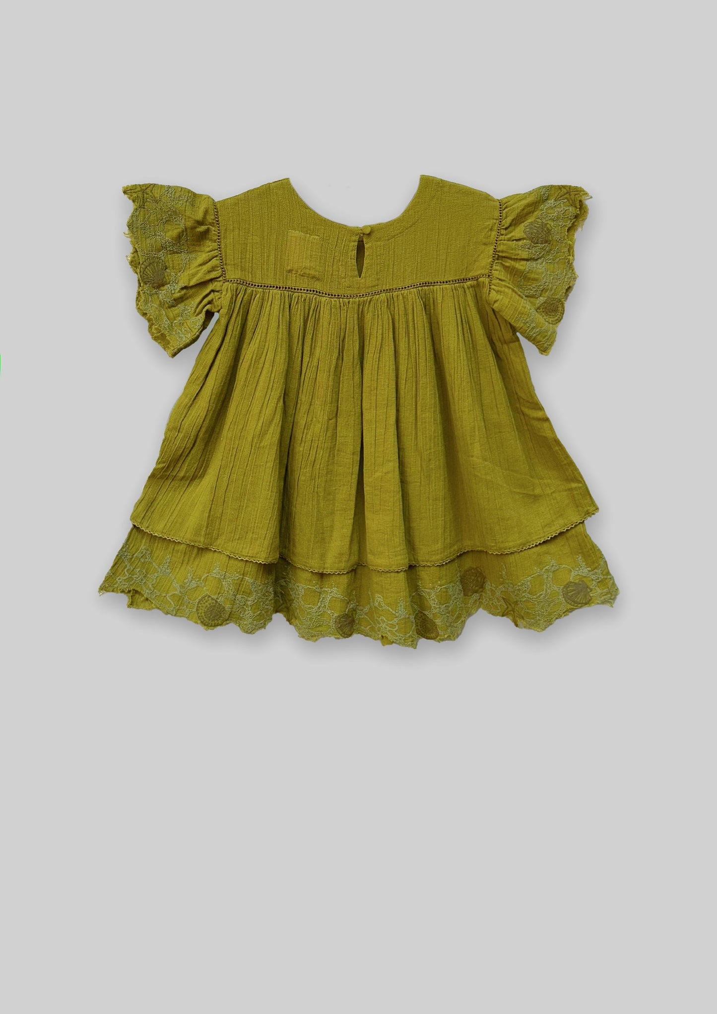 Flutter Dress - Golden Sun TheKefiHouse