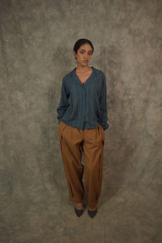 Aakar Shirt - Lapiz TheKefiHouse