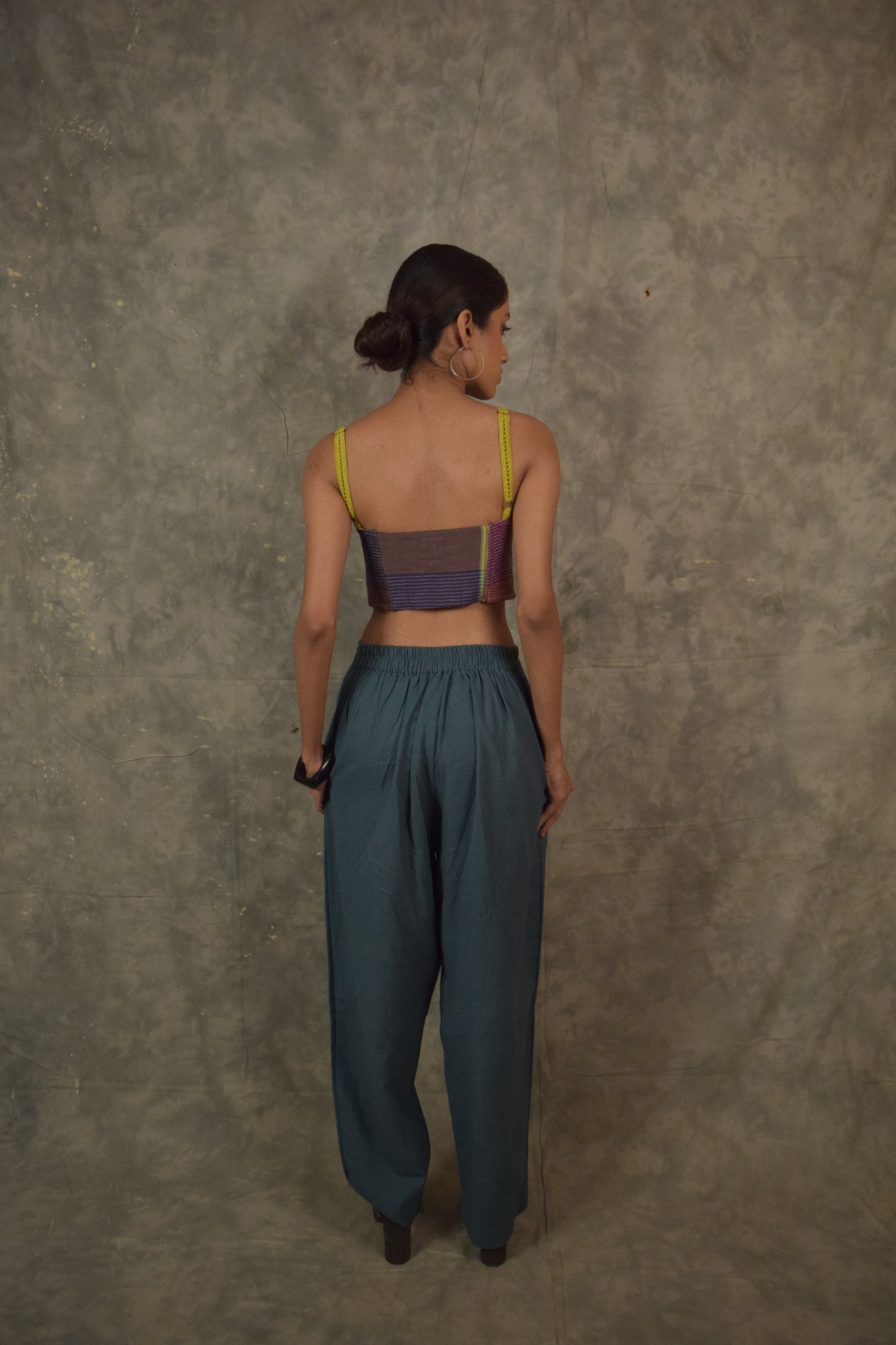 Choli top -Plaids TheKefiHouse