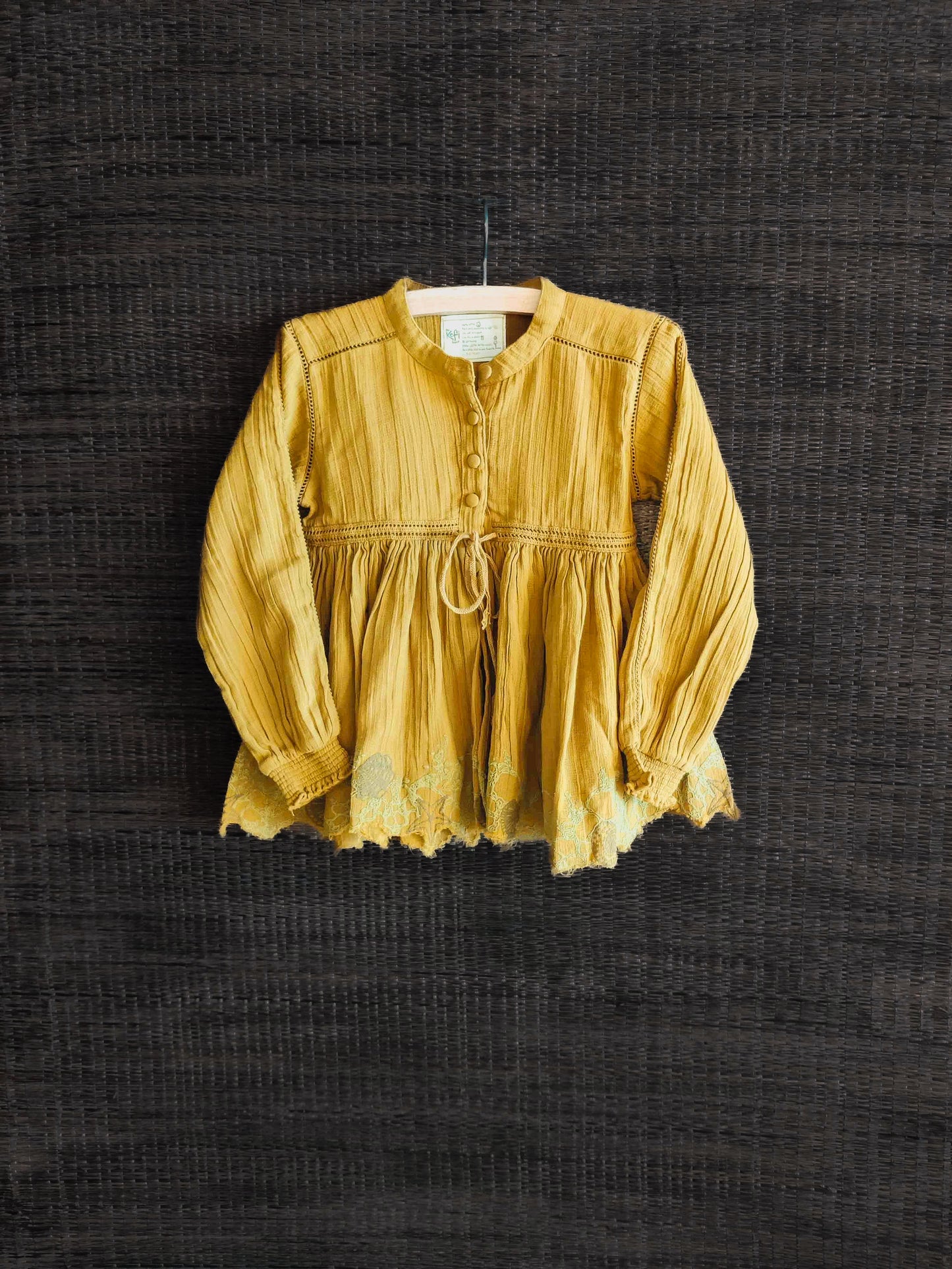 Swirl Top - Golden Sun TheKefiHouse