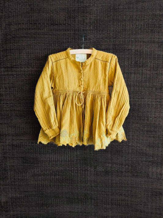 Swirl Top - Golden Sun TheKefiHouse