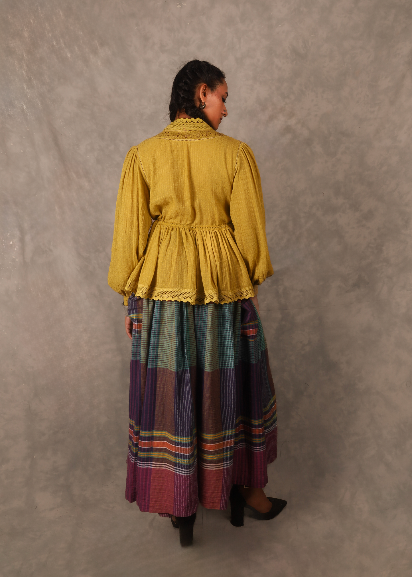 Swirl Top - Golden Rod TheKefiHouse
