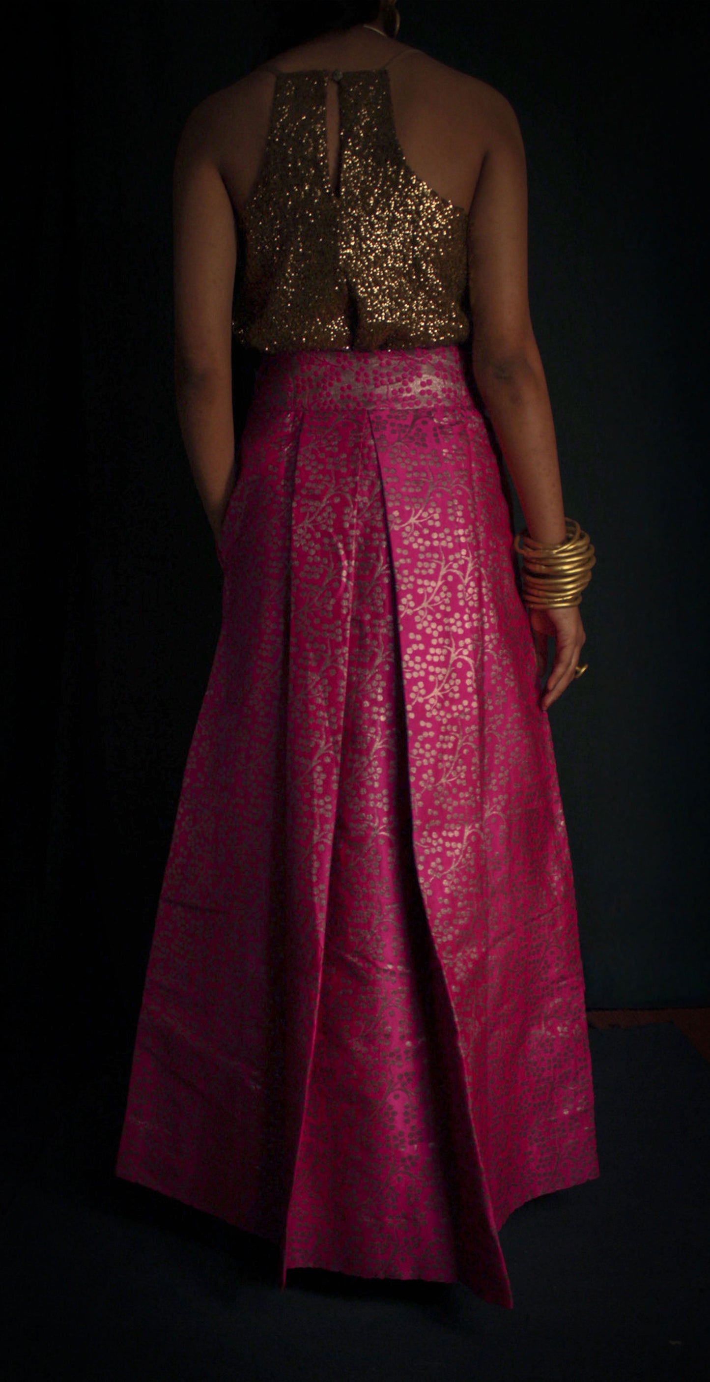 Raasini Skirt - Pink TheKefiHouse