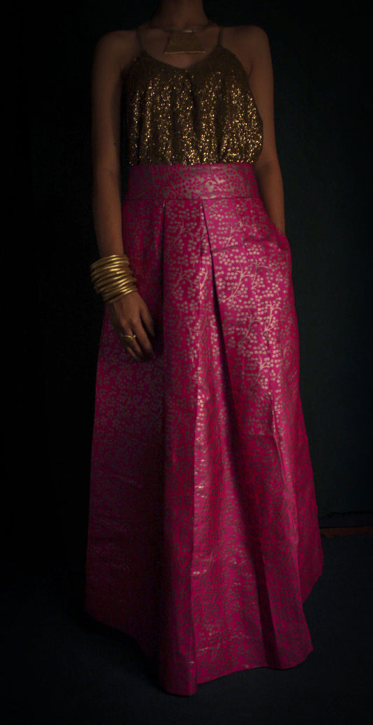 Raasini Skirt - Pink TheKefiHouse