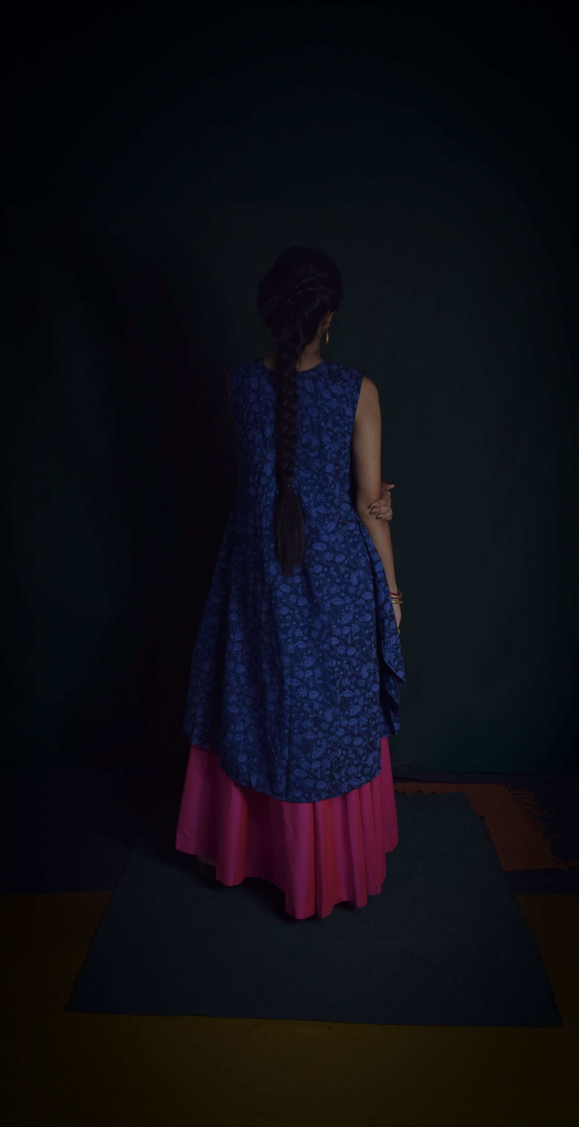 Tarini Kurta - Royal Blue TheKefiHouse