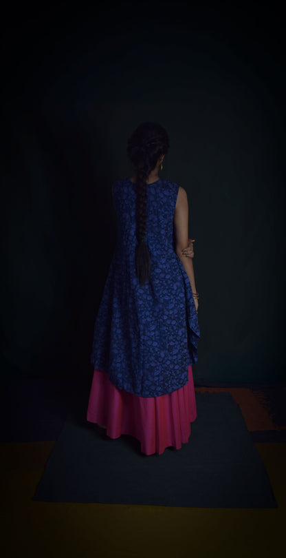 Tarini Kurta - Royal Blue TheKefiHouse