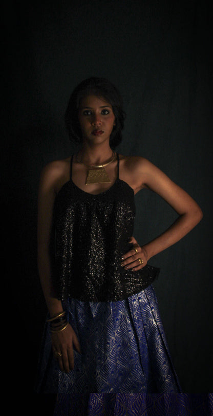 Sitara Top - Black TheKefiHouse