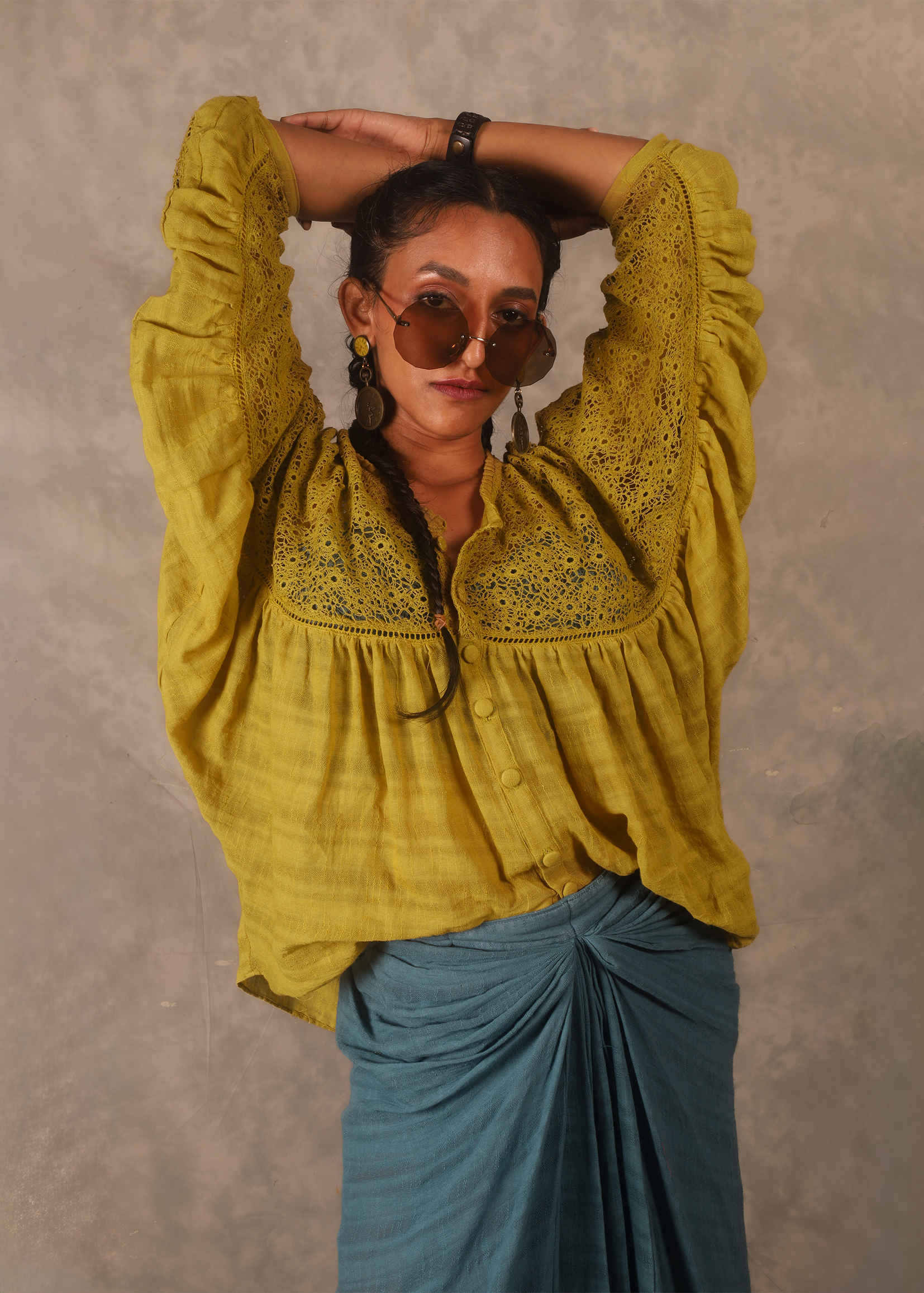 Kefi Wing Shirt - Golden Rod TheKefiHouse