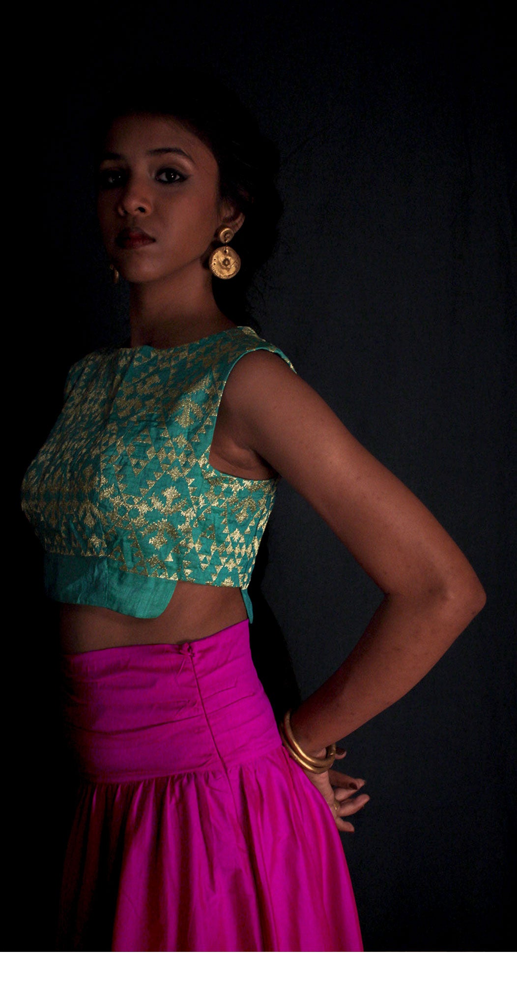 Green Choli TheKefiHouse