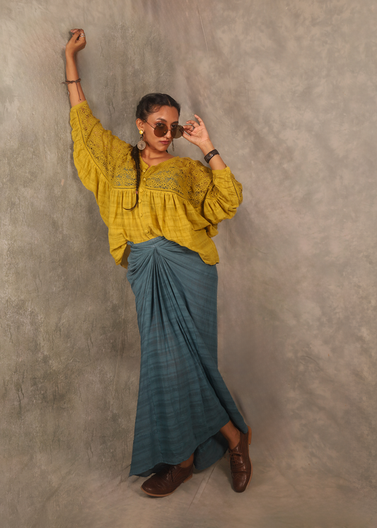 Kefi Wing Shirt - Golden Rod TheKefiHouse
