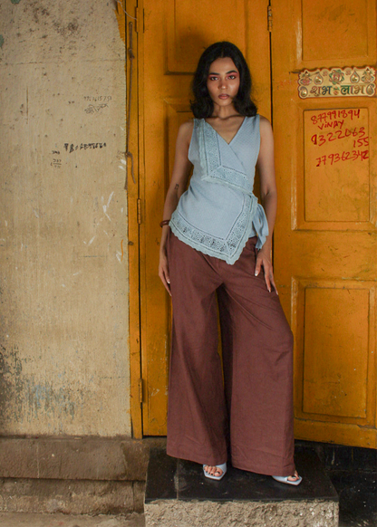 Gazzette Trousers - Dusty Orchid TheKefiHouse