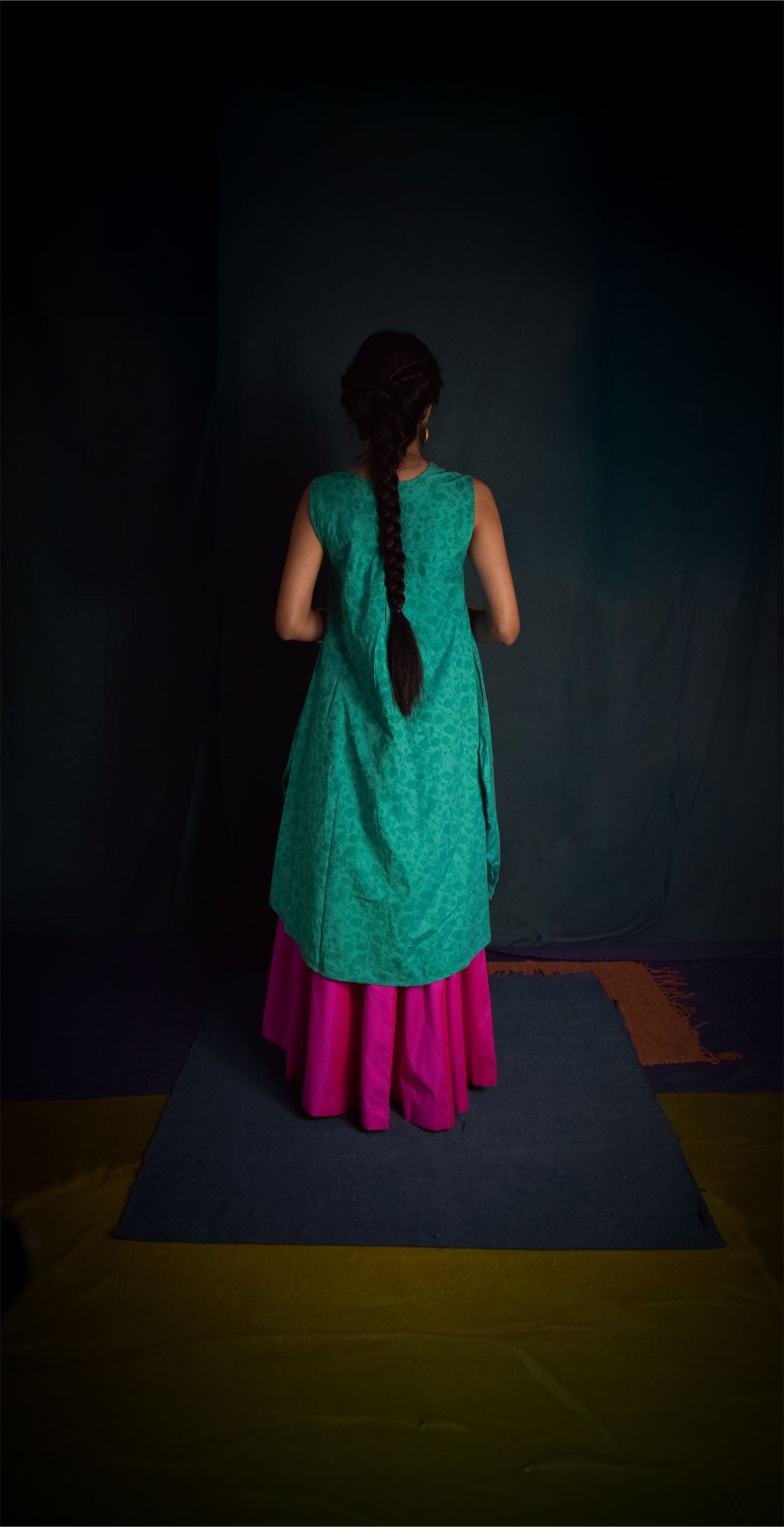 Green Kurta TheKefiHouse