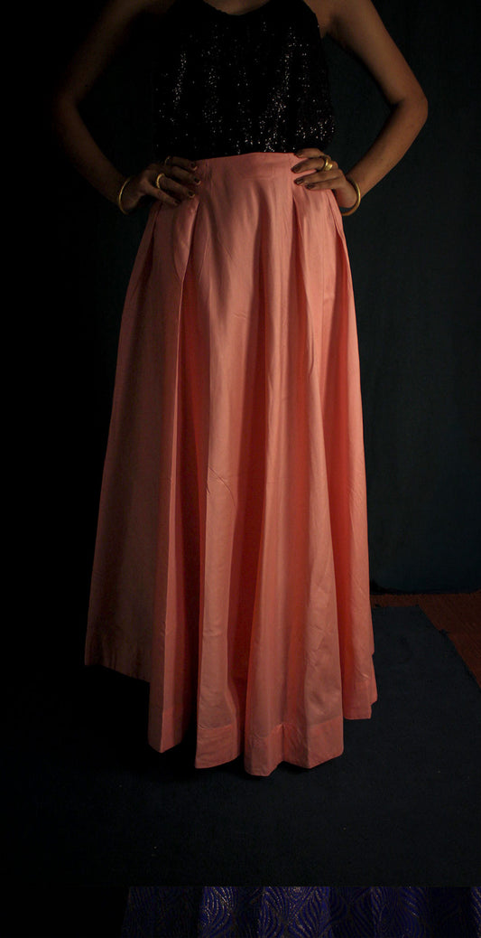 Peach skirt TheKefiHouse