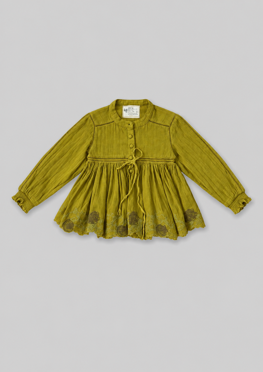 Swirl Top - Golden Sun TheKefiHouse
