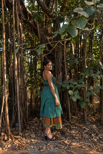Stola Dress - Eucalyptus TheKefiHouse