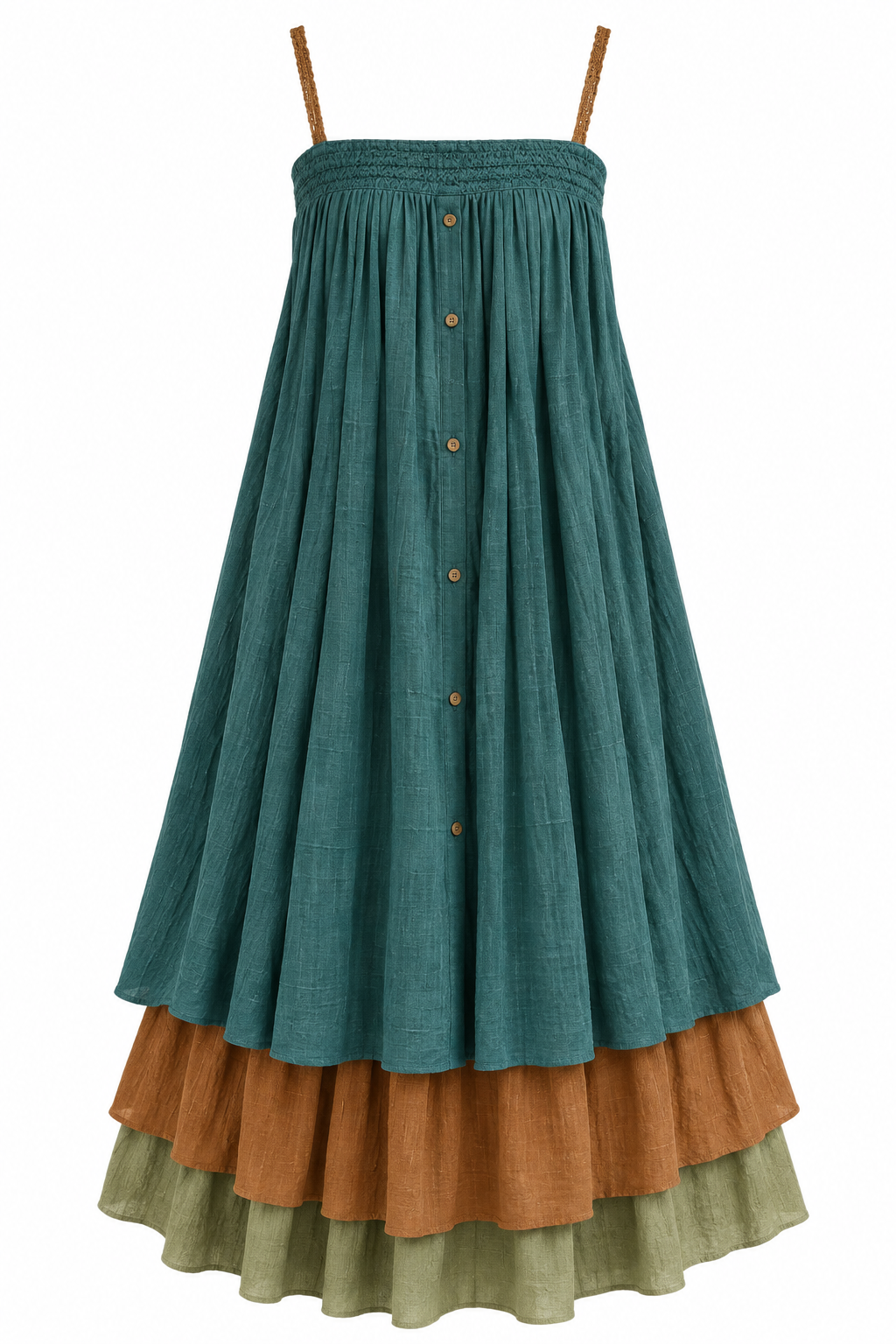 Stola Dress - Eucalyptus TheKefiHouse
