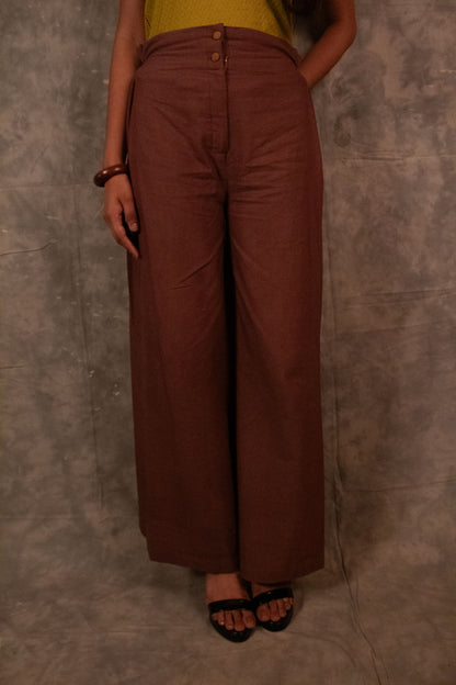 Gazzette Trousers - Dusty Orchid TheKefiHouse