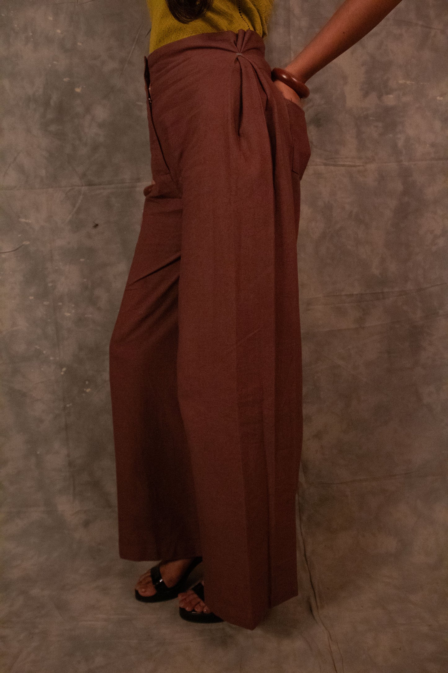 Gazzette Trousers - Dusty Orchid TheKefiHouse