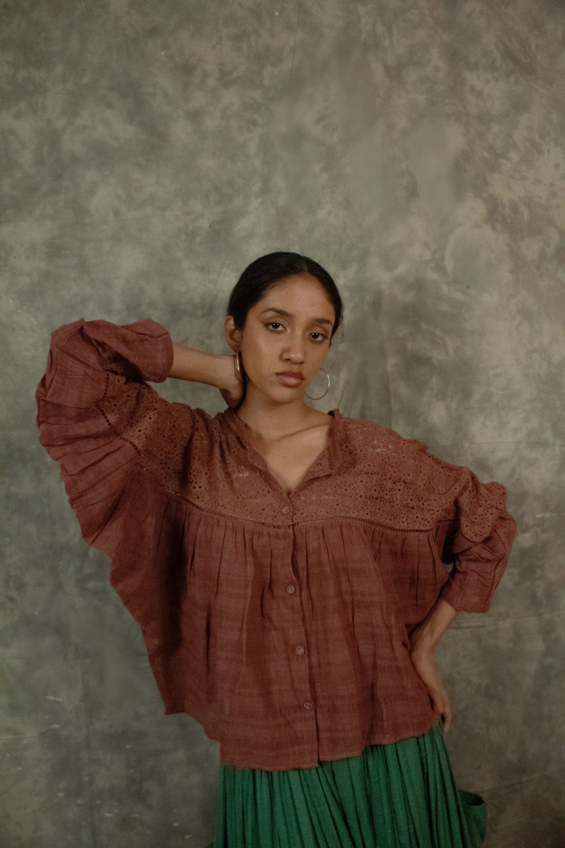 Kefi Wing Shirt - Dusty Orchid TheKefiHouse