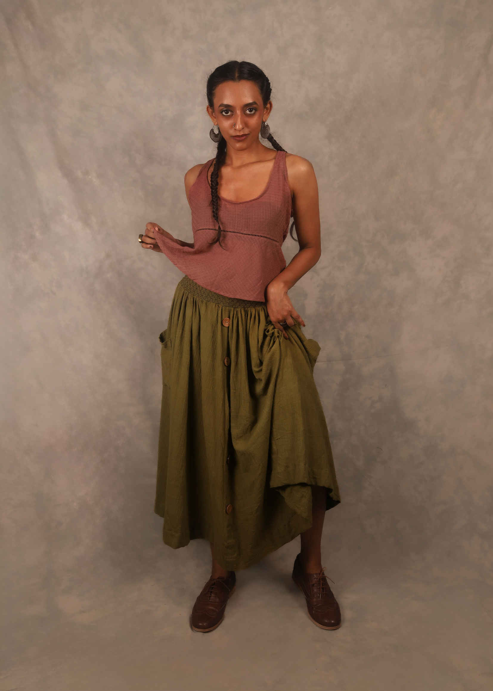 Veni Skirt - Henna TheKefiHouse