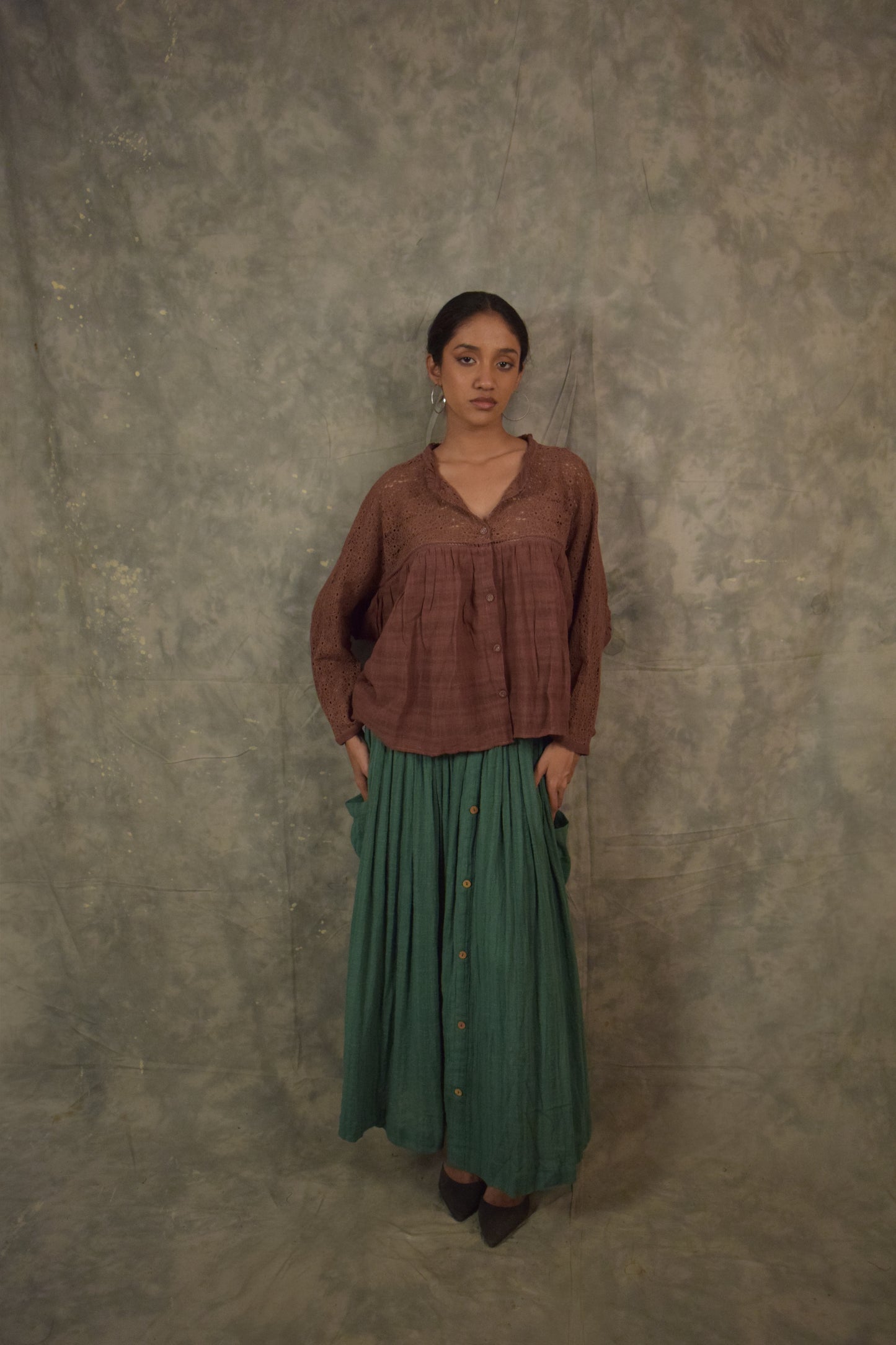 Kefi Wing Shirt - Dusty Orchid TheKefiHouse