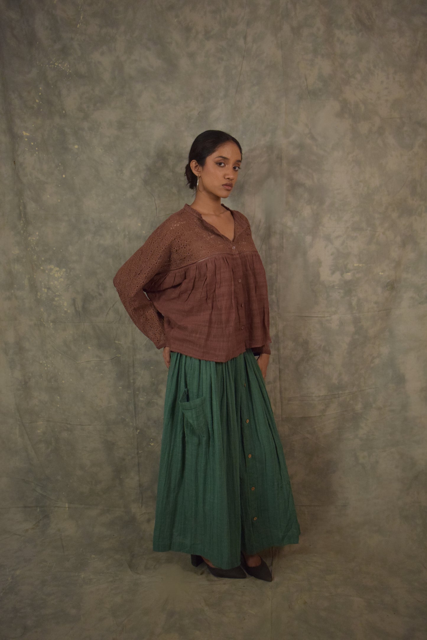 Kefi Wing Shirt - Dusty Orchid TheKefiHouse
