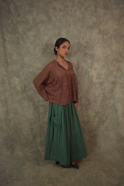 Kefi Wing Shirt - Dusty Orchid TheKefiHouse