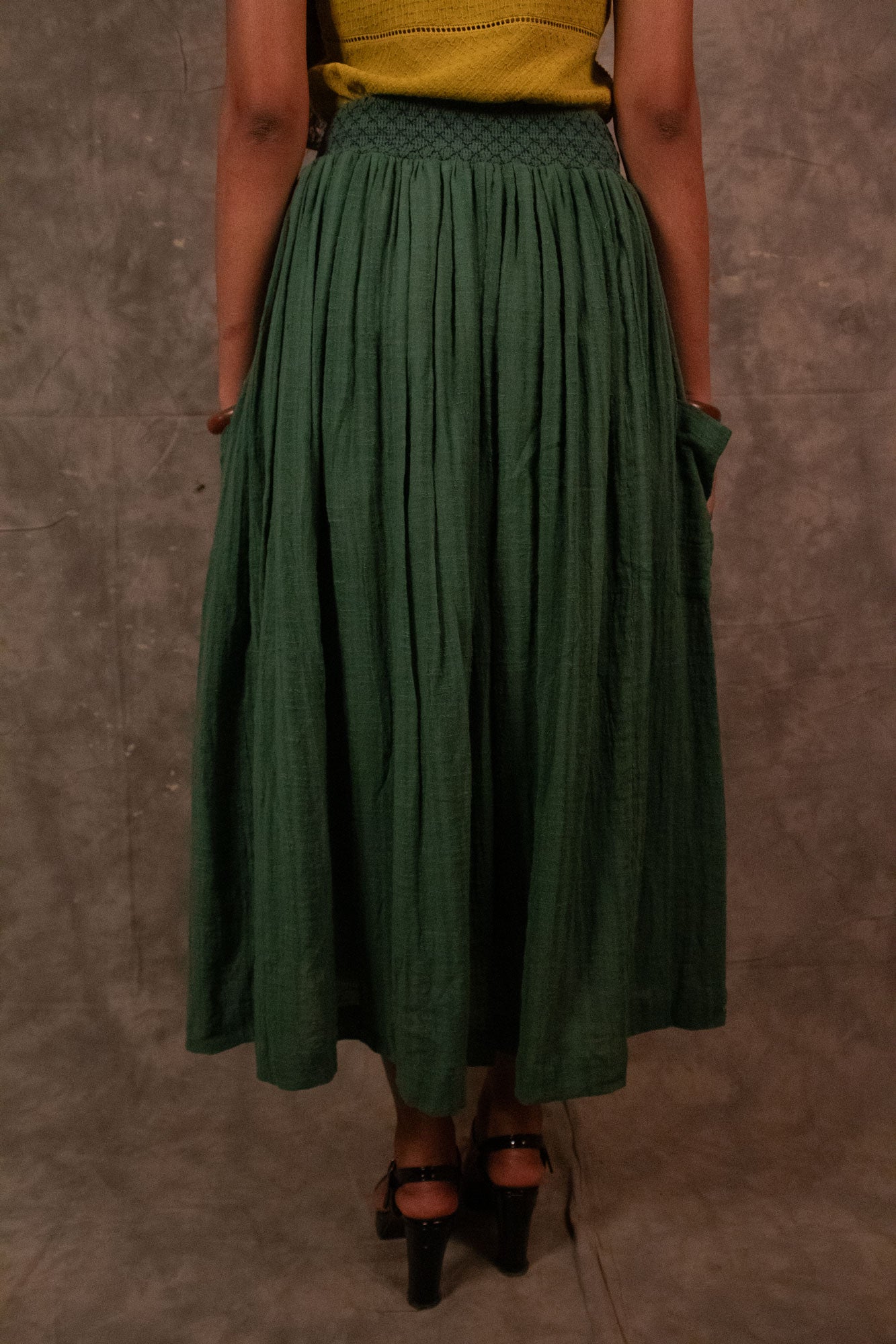Veni Skirt - Eucalyptus TheKefiHouse