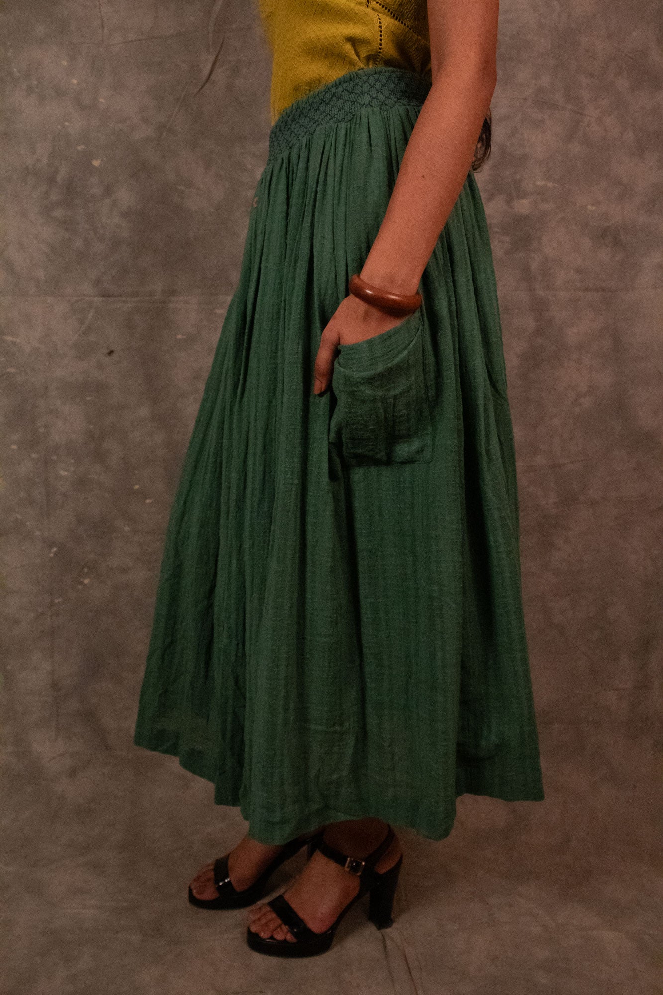 Veni Skirt - Eucalyptus TheKefiHouse