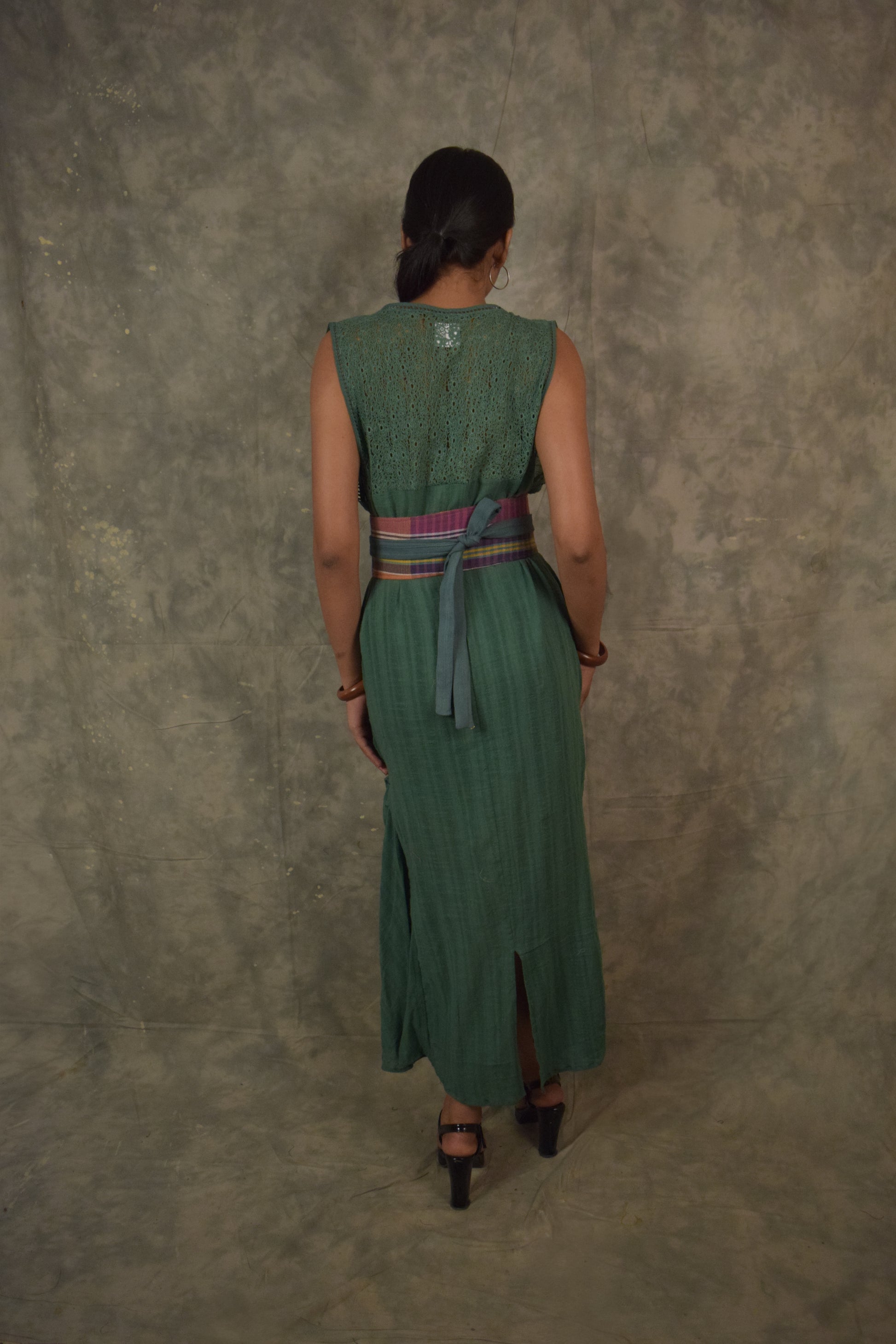 Ithara Dress - Eucalyptus TheKefiHouse