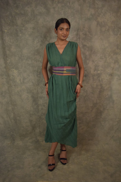 Ithara Dress - Eucalyptus TheKefiHouse