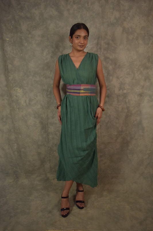 Ithara Dress - Eucalyptus TheKefiHouse