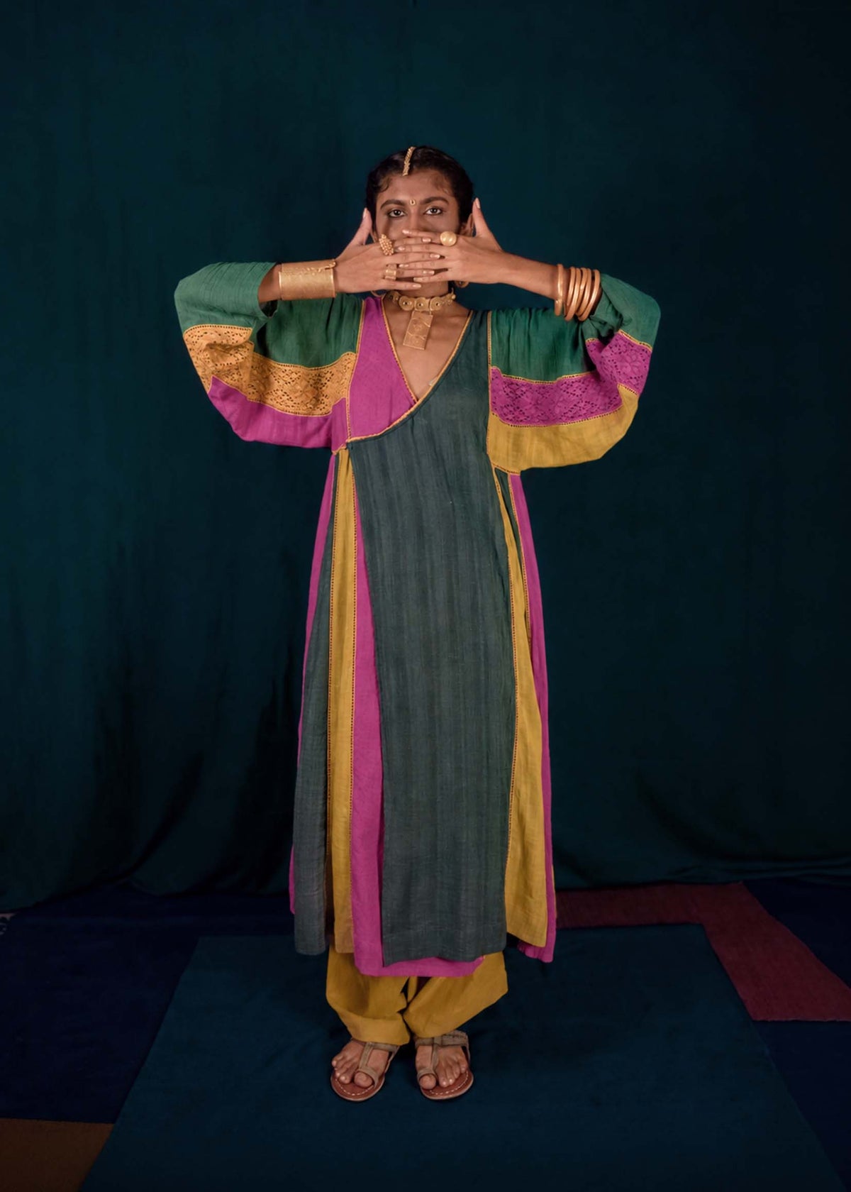 Fitoor Angarakha Kurta TheKefiHouse