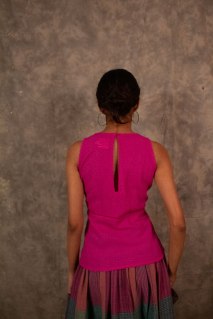 Desi Tank - Antique Fuchsia TheKefiHouse