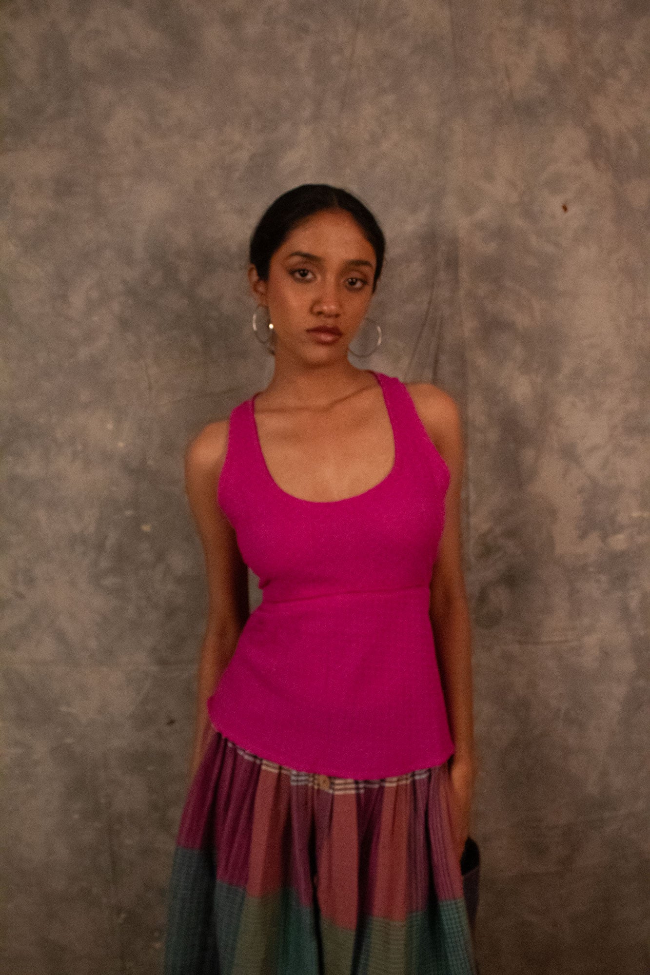Desi Tank - Antique Fuchsia TheKefiHouse