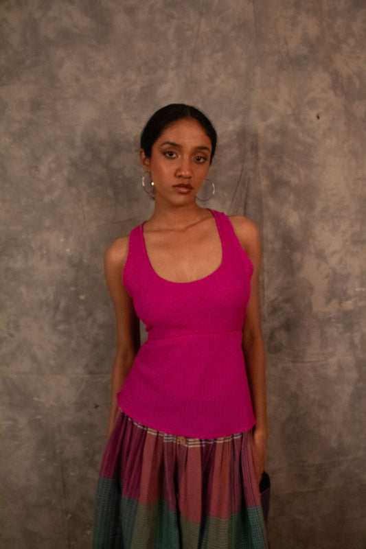 Desi Tank - Antique Fuchsia TheKefiHouse