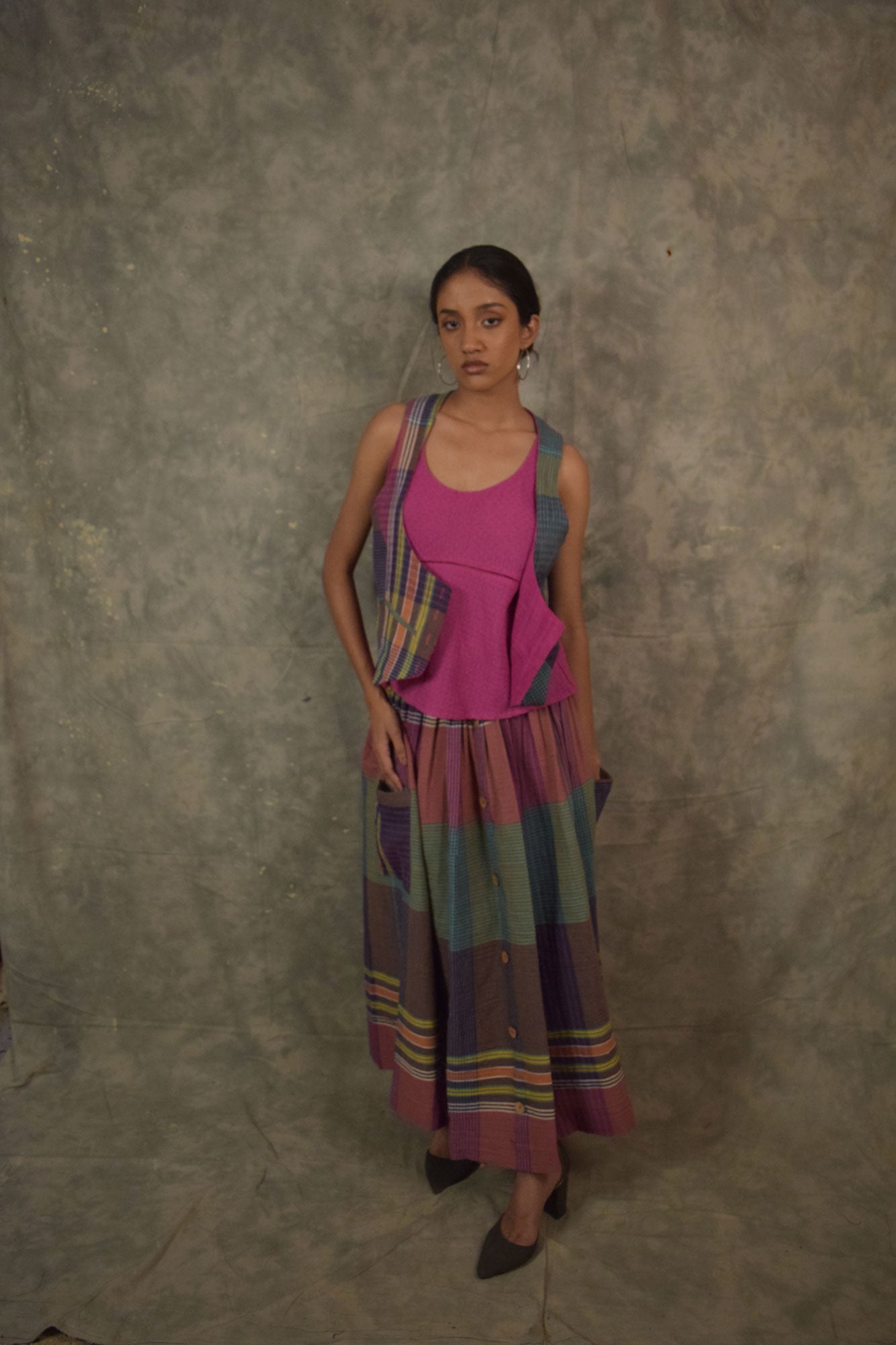 Veni  Skirt - Plaids TheKefiHouse
