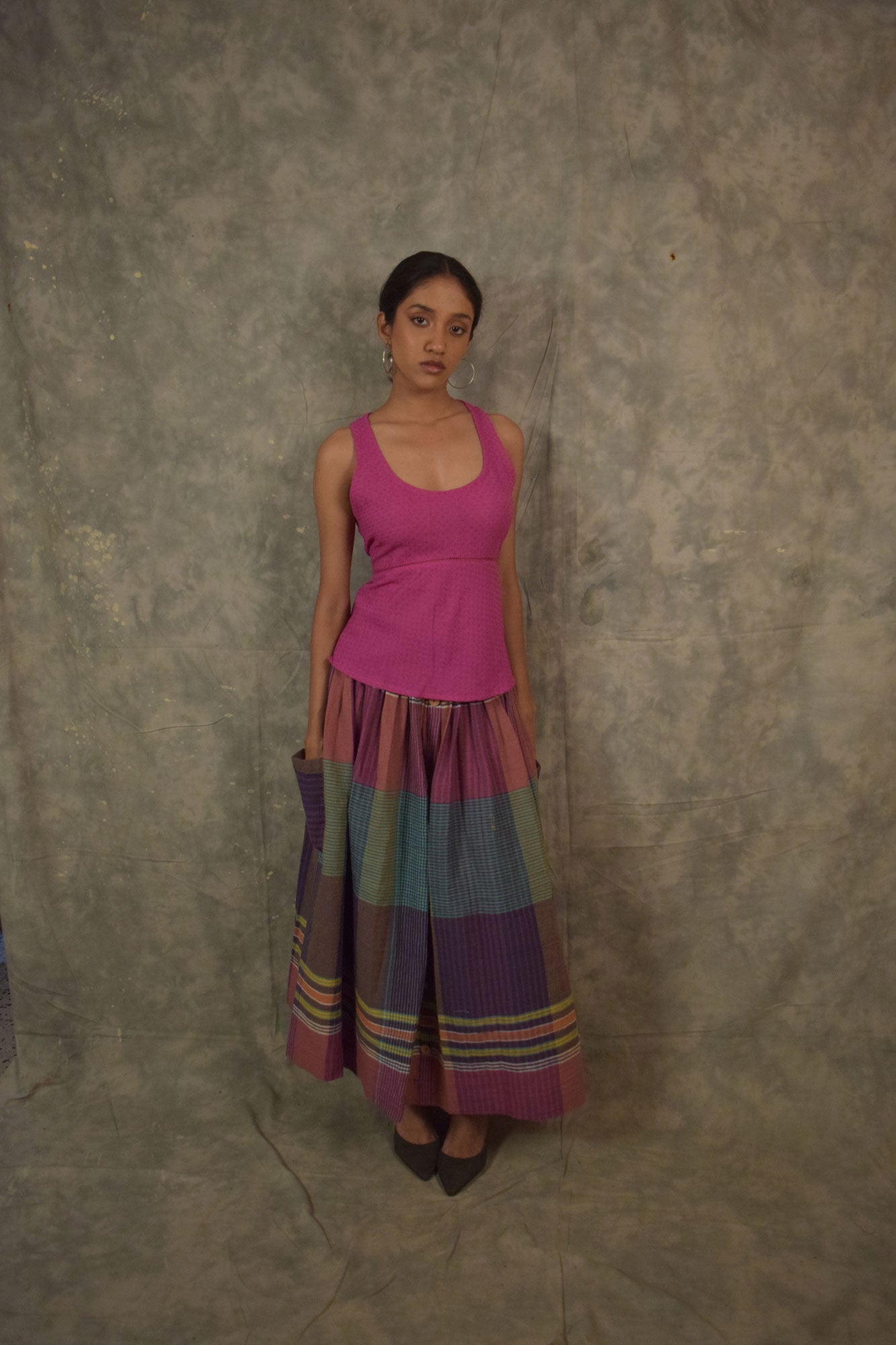 Desi Tank - Antique Fuchsia TheKefiHouse