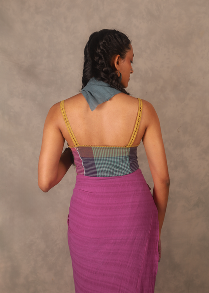 Choli top -Plaids TheKefiHouse