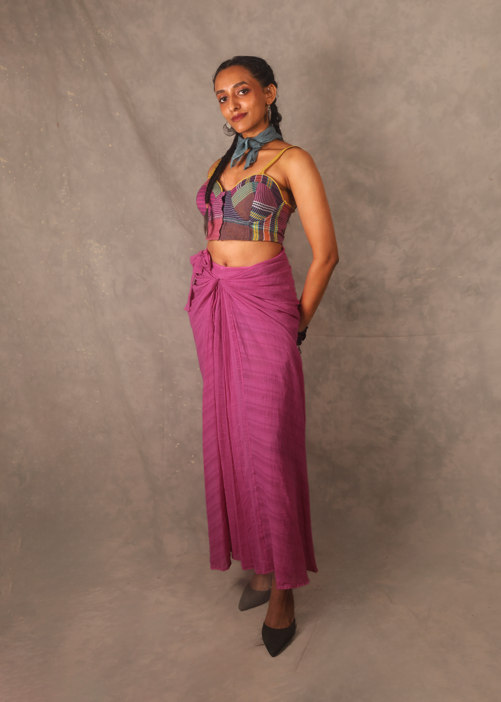Choli top -Plaids TheKefiHouse