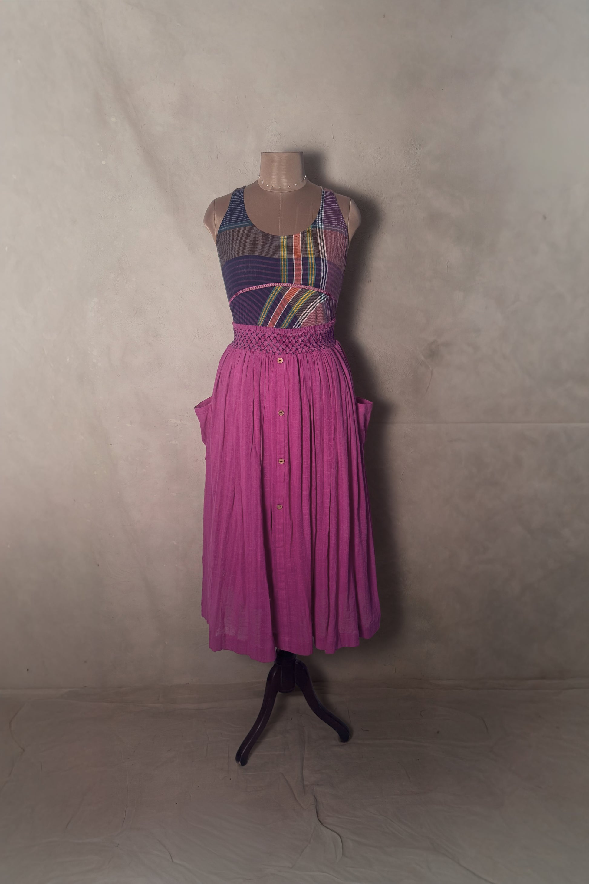 Veni Skirt - Antique Fuschia TheKefiHouse