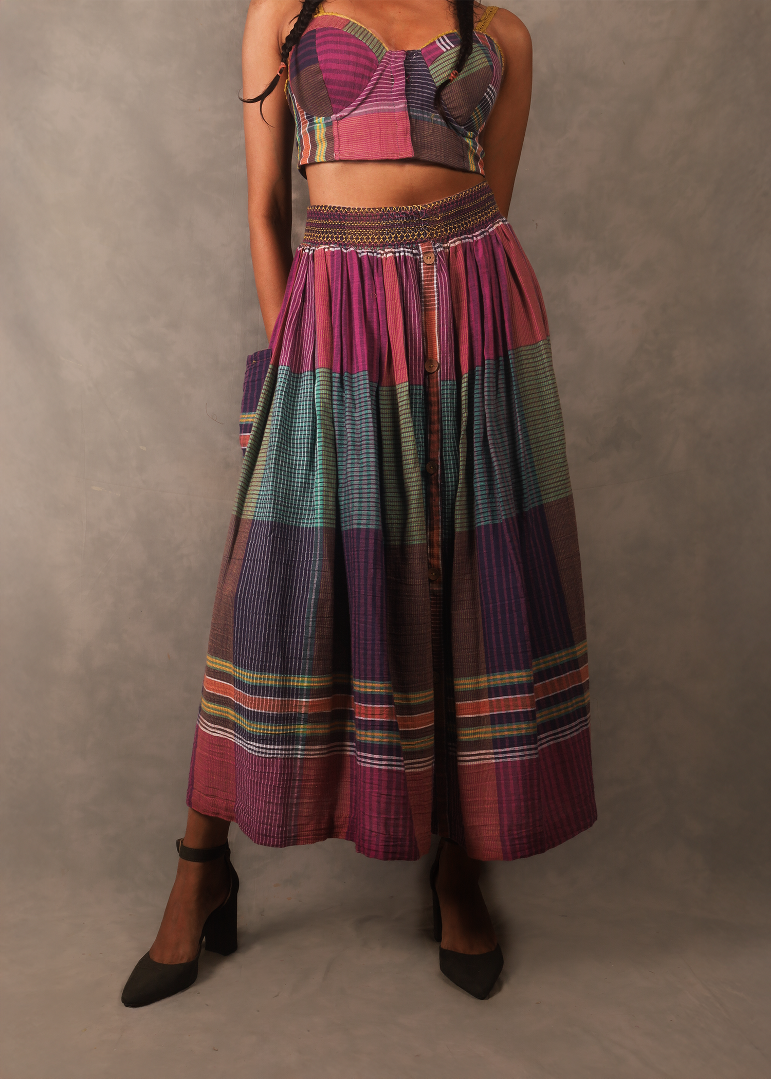 Veni  Skirt - Plaids TheKefiHouse