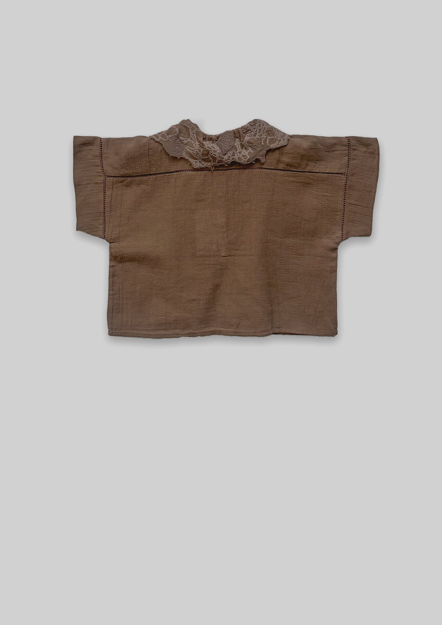 Grid Shirt - Mud TheKefiHouse