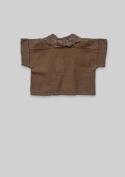 Grid Shirt - Mud TheKefiHouse