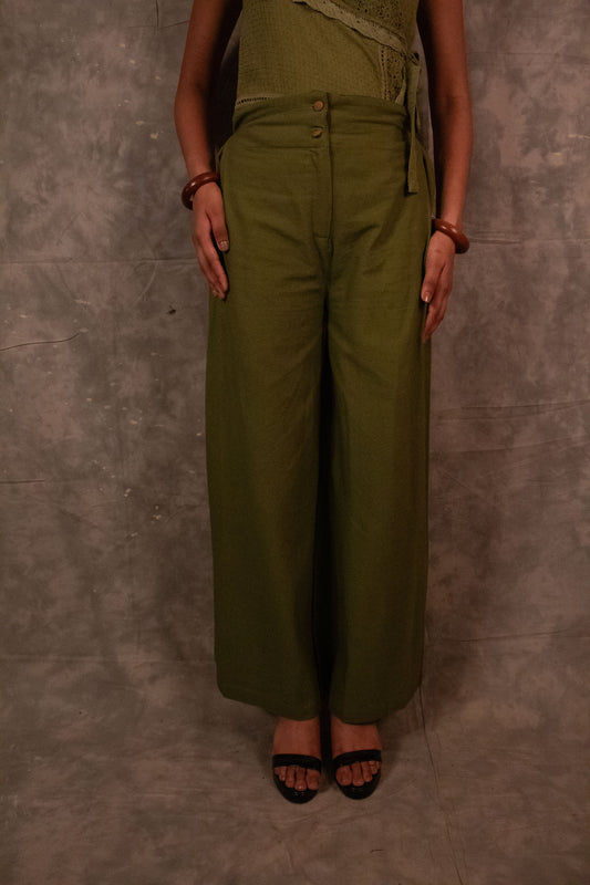 Gazzette Trousers - Henna TheKefiHouse