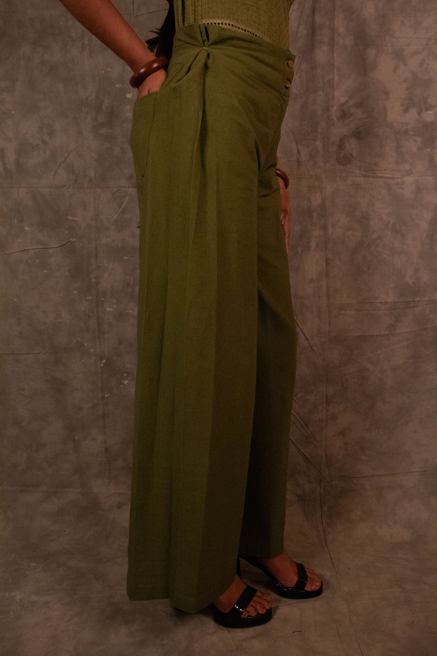 Gazzette Trousers - Henna TheKefiHouse